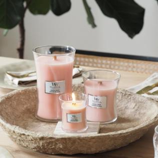 Woodwick Coastal Sunset świeca zapachowa duża z drewnianym knotem