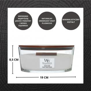 Woodwick Solar Ylang świeca zapachowa elipsa z drewnianym knotem