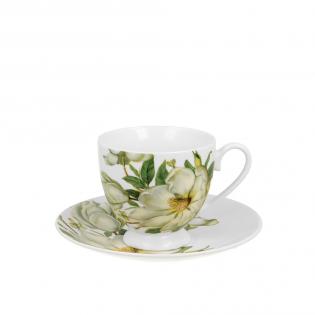 Duo Magnolia Filiżanka 220ml ze spodkiem