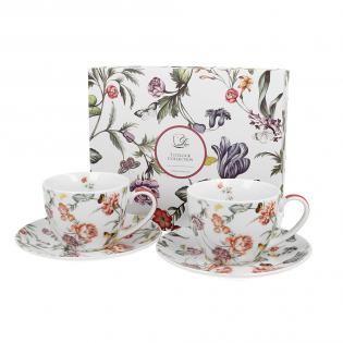 Duo Milagros Zestaw 2 filiżanek 250ml ze spodkami