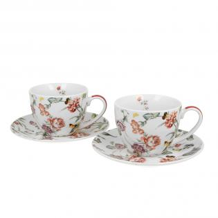 Duo Milagros Zestaw 2 filiżanek 250ml ze spodkami