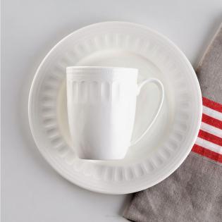 Villa Italia Mesyna White Kubek porcelanowy 350ml