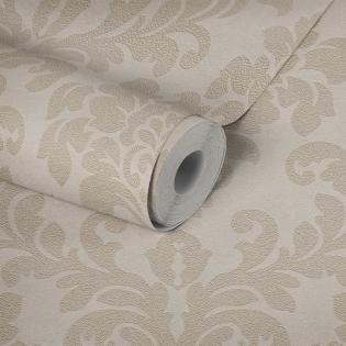 Tapeta AS Creation Trendwall 37270-3 ornamenty beżowe brokat