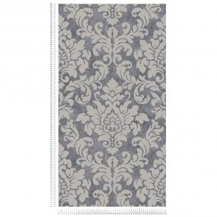 Tapeta ścienna AS Creation Trendwall 37270-1 ornamenty szare brokat