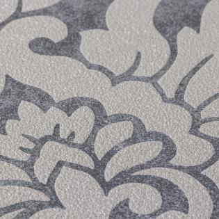Tapeta ścienna AS Creation Trendwall 37270-1 ornamenty szare brokat