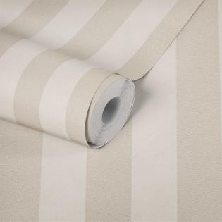 Tapeta AS Creation Trendwall 37271-3 pasy beżowe brokat