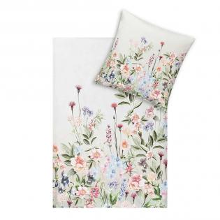 Pościel Estella Nancy 4819/530 mako satyna kwiaty pastelowe