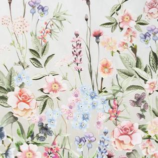 Pościel Estella Nancy 4819/530 mako satyna kwiaty pastelowe