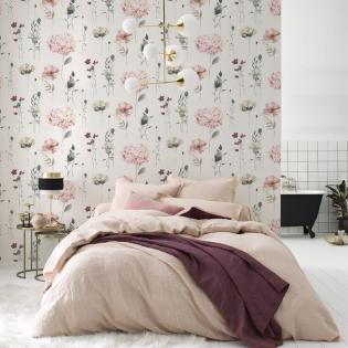 Tapeta Rasch Kids World 300642 kwiaty hortensji