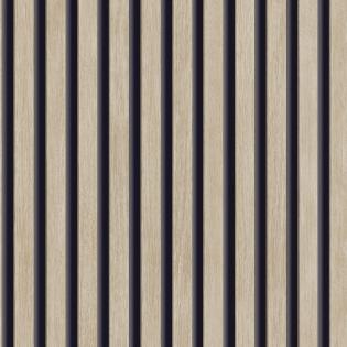 Tapeta Grandeco Ciara A63601 lamele 3D brązowe