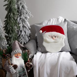 Poszewka świąteczna 91 święty Mikołaj 3D