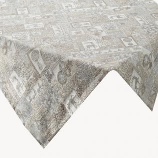 Bieżnik świąteczny Noel 3 85x85cm jelonki choinki srebrne