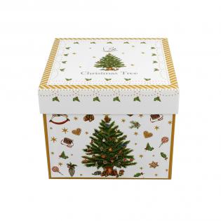 Duo Christmas Tree Filiżanka świąteczna ze spodkiem 220ml 2 szt. Choinka świąteczna