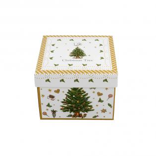 Christmas Tree filiżanka świąteczna espresso ze spodkiem 90ml 2 szt.