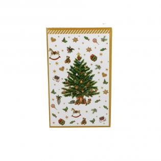 Duo Christmas Tree pojemnik świąteczny porcelanowy na ciastka i pierniki