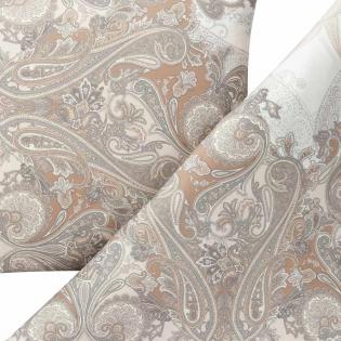Pościel Estella Karina 6357/230 mako interlock jersey paisley beżowa