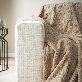 Koc futrzany Bugatti 3793-300 beżowy 150x200