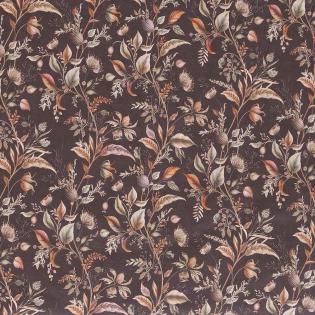 Pościel Estella Jolanda 7953/310 mako satyna brązowe listki