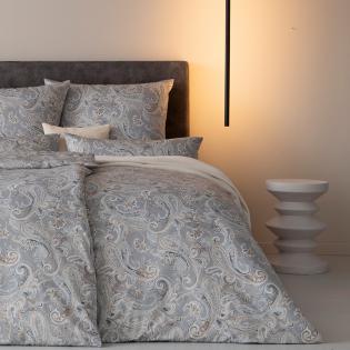 Pościel Estella Diana 7958/810 mako satyna paisley szara
