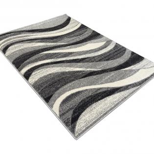 Dywan Romantic nowoczesny szary fala 17991-18411