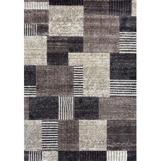 Dywan Romantic brązowy geometryczny 58351-18422