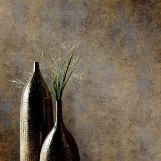 Tapeta Erismann Elle Decoration 4 10438-38 beton tynk brązowy złoty