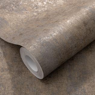 Tapeta Erismann Elle Decoration 4 10438-38 beton tynk brązowy złoty