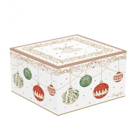 Easy Life Christmas Eve Zestaw 2 filiżanki espresso 80ml ze spodkiem