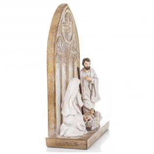 Figurka Szopka Bożonarodzeniowa 28cm kremowa 170095