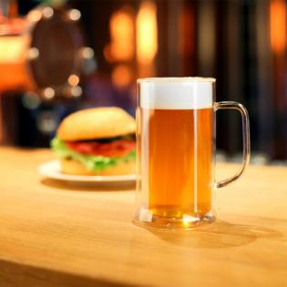 Vialli Design Amo Kufel do piwa 500ml z podwójną ścianką