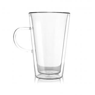 Vialli Design Amo Szklanka do latte 320ml z podwójną ścianką
