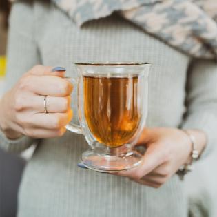 Vialli Design Amo Komplet 2 szklanek do latte 250ml