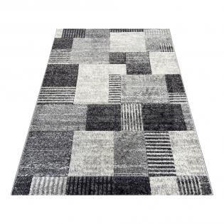 Dywan Romantic nowoczesny szary geometryczny 58351-18411