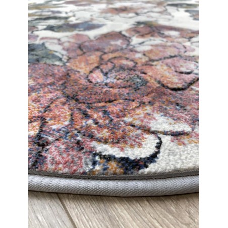 Dywan Ragolle Argentum 63528 6626 koło kwiaty kolorowe