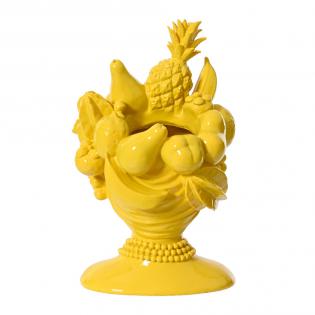 Osłonka na doniczkę twarz kobiety Owoce