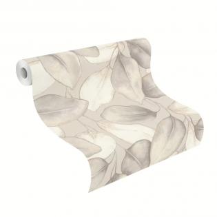 Tapeta Rasch Incanto 659856 duże beżowe liście