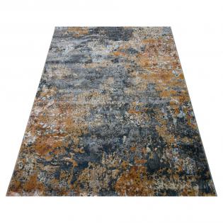 Dywan Ragolle Canyon 52097 3888 nowoczesny pomarańczowy antracytowy