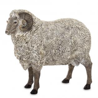 Figurka wielkanocna baranek 29cm naturalny