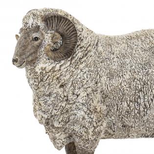 Figurka wielkanocna baranek 29cm naturalny