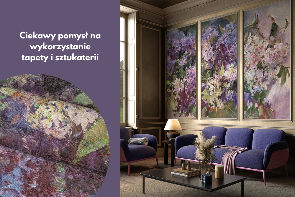 Tapeta i sztukateria – czy to dobry pomysł?