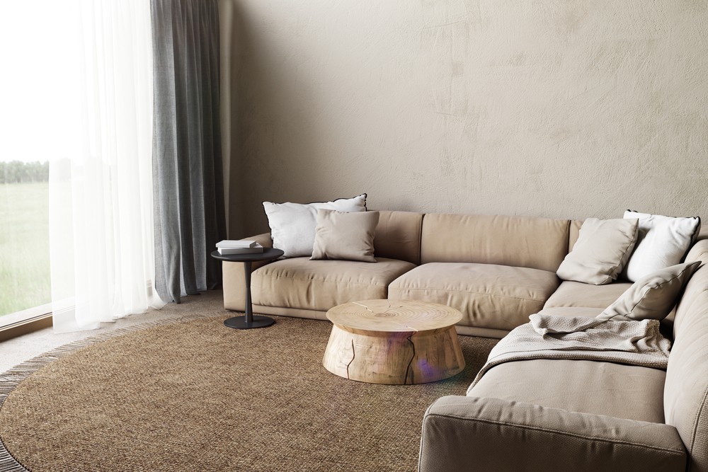 Spójna przestrzeń w salonie, czyli dobieramy dywan do narożnika i kanapy